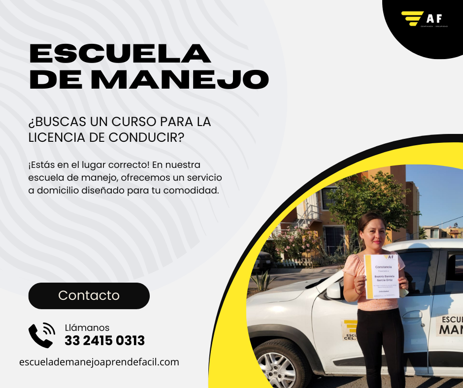 curso de manejo a domicilio